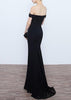 Vestido Ombro a Ombro Longo Sereia com Pedraria