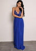 Vestido Longo Fenda com Renda de Festa