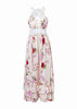 Vestido Longo Florido Aberto nas Costas
