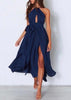 Vestido de Amarrar com Aberto na Perna