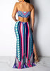 Vestido Longo de Malha Estampado Tomara que Caia
