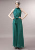 Vestido Longo Festa Gola Alta para Cada Corpo - 7 cores