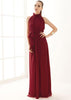 Vestido Longo Festa Gola Alta para Cada Corpo - 7 cores