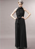 Vestido Longo Festa Gola Alta para Cada Corpo - 7 cores