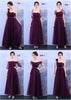 Vestido Longo de Festa Tule com Ombro de Fora