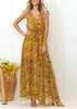 Vestido Longo com Estampa de Leopardo