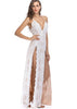 Vestido de Festa Longo Paetê com Fenda