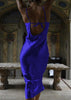 Vestido Longo Cetim Festa