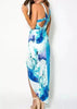 Vestido Assimetrico Floral