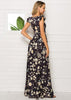 Vestido Longo Floral Festa para Casamento