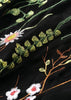 Vestido Longo Tule Bordado Flores