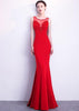 Vestido Longo Sereia com Tule para Madrinha