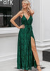 Vestido Longo de Festa com Fenda