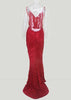 Vestido de Festa Longo de Paetês para Casamento