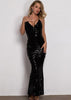 Vestido de Paetês Longo para Festa Formatura