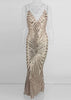 Vestido de Paetês Longo para Festa Formatura