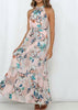 Vestido Longo Estampado Viscose