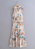 Vestido Longo Estampado Viscose