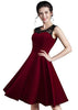 Vestido Midi Godê com Renda