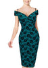 Vestido Midi Tubinho Justo Para Trabalhar