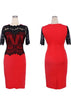 Vestido Tubinho Com Renda Moda Evangélica