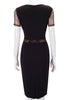 Vestido Tubinho Com Renda Bordada
