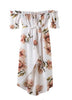 Vestido Mullet Floral Ombro a Ombro