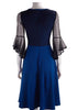 Vestido Midi Rodado com Renda