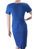 Vestido Peplum Midi Manga Curta
