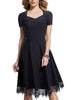 Vestido Gode Midi Preto