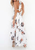 Vestido Mullet Floral Frente Única