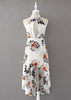 Vestido Mullet Floral Frente Única