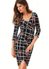 Vestido Tubinho Transpassado