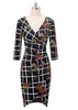 Vestido Tubinho Transpassado