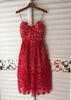 Vestido Midi Renda Guipir Para Festa