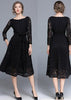 Vestido Evasê Midi Renda para Festa