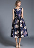 Vestido Gode Midi Floral para Festa