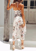Vestido Midi Frente Unica Floral