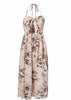 Vestido Midi Frente Unica Floral