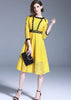 Vestido Evasê Renda Moda Evangelica