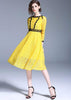 Vestido Evasê Renda Moda Evangelica