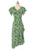 Vestido Assimétrico com Babado