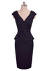 Vestido Social Peplum