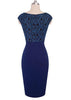 Vestido Tubinho com Fenda Lateral