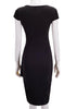 Vestido Tubinho com Pregas na Cintura