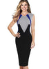 Vestido Tubinho Geometrico que Emagrece