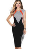 Vestido Tubinho Geometrico que Emagrece