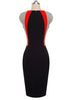 Vestido Tubinho Geometrico que Emagrece