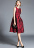 Vestido Jacquard Rodado Gode