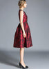Vestido Jacquard Rodado Gode